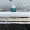 Painting A Wood-Stained Banister Rail Using Rustoleum Furniture Paint